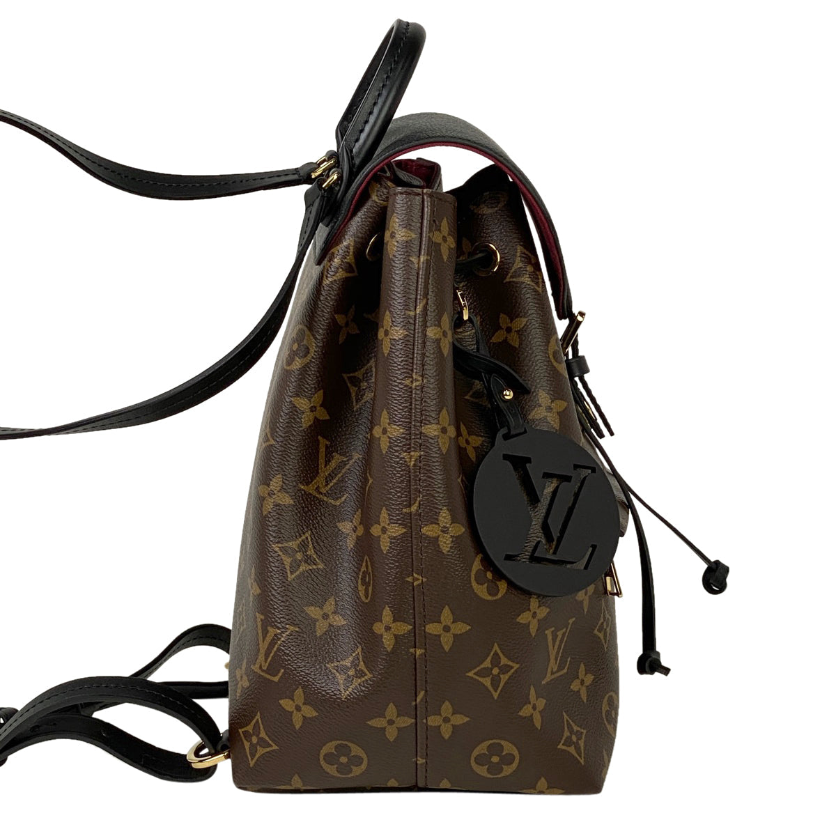 Louis Vuitton Montsouris PM Backpack Daypack Rucksack Monogram Brown