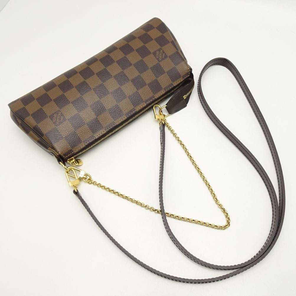 Louis Vuitton Damier Eva Ebene 2WAY Bag Brown
