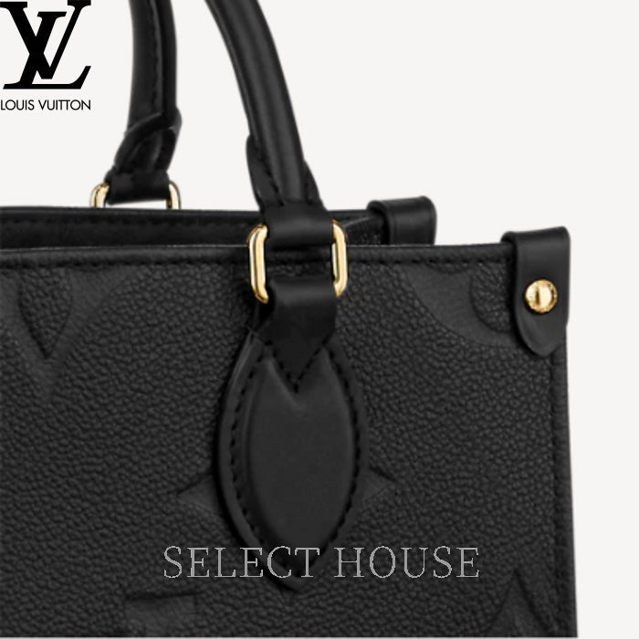 Louis Vuitton OnTheGo PM Tote Empriente Black