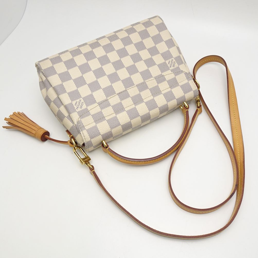 Louis Vuitton Damier Azur Croisette 2WAY Bag