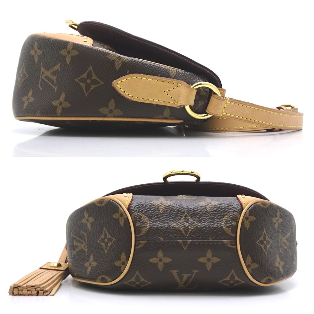 Louis Vuitton Monogram Sun Crew Brown Shoulder Bag