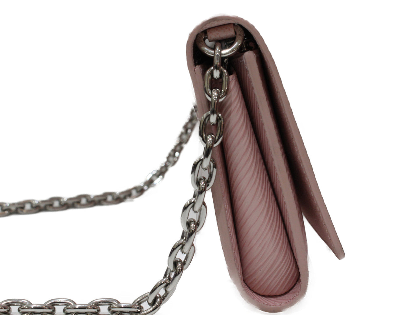 Louis Vuitton Portefeuille Twist Chain Epi Rose Ballerine Chain