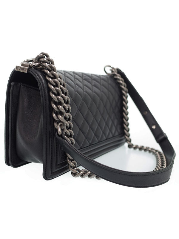Chanel Chain Shoulder Bag Black