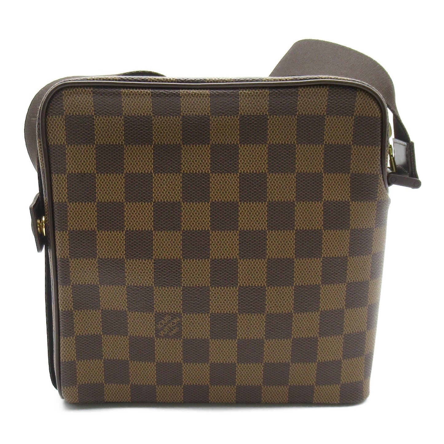 Louis Vuitton Olaf PM Shoulder Bag Pvc Coated Canvas Damier