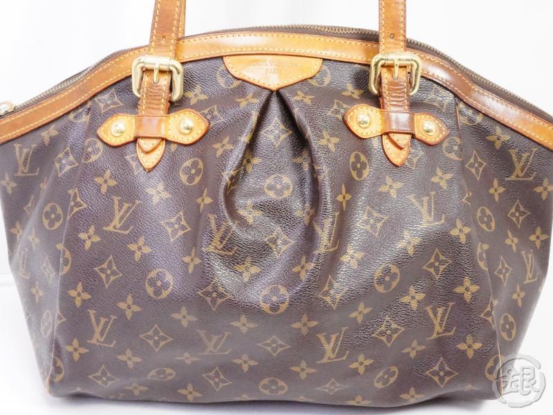 Louis Vuitton Monogram Tivoli GM Hand Tote City Bag Purse