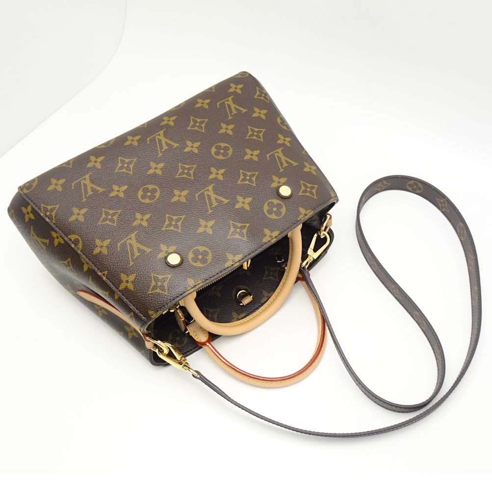 Louis Vuitton Monogram Montaigne BB Brown 2WAY Bag