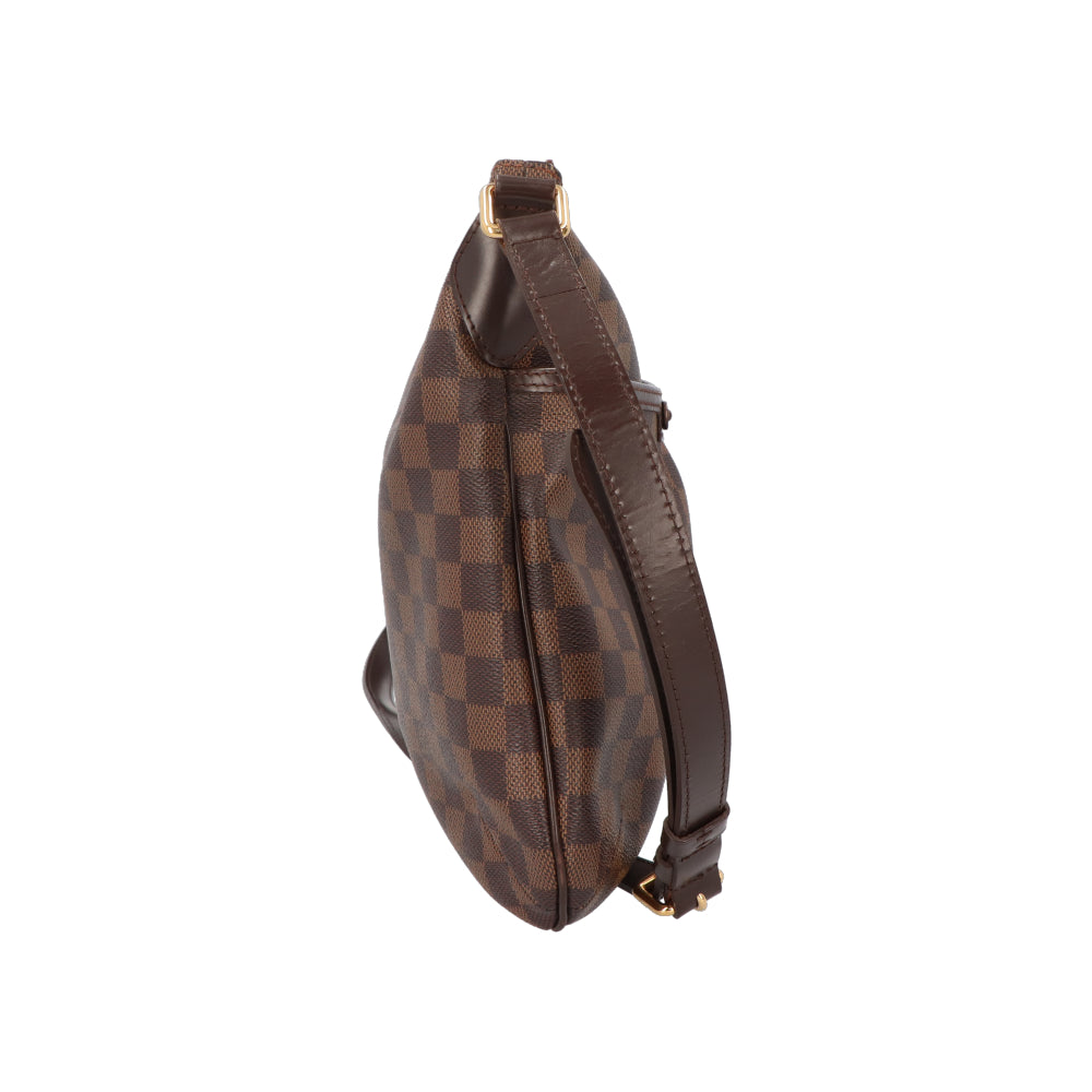 Louis Vuitton Bloomsbury PM Handbag Brown Gold Hardware
