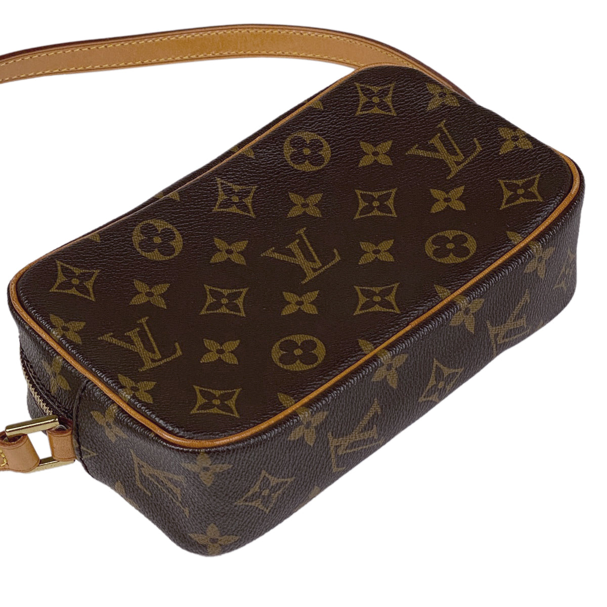 Louis Vuitton Pochette Cite Shoulder Bag Monogram Brown