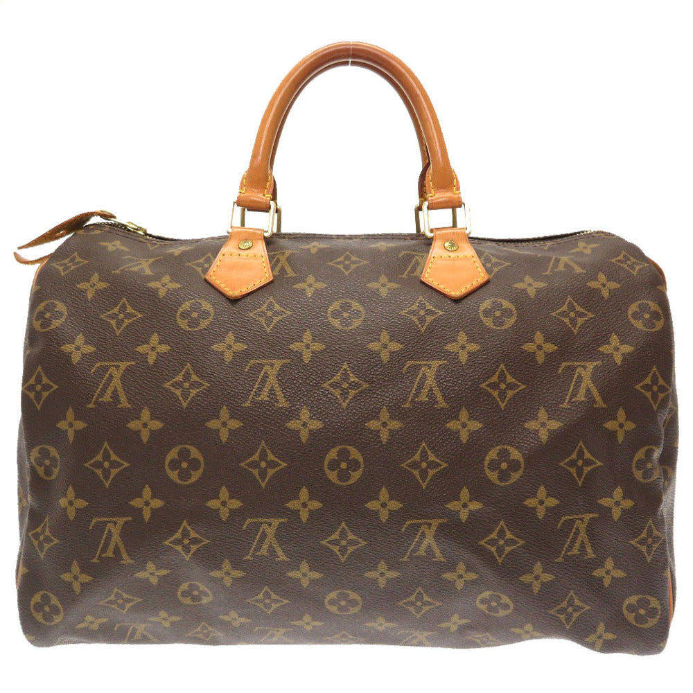 Louis Vuitton Monogram Speedy 35 Handbag Bag LV