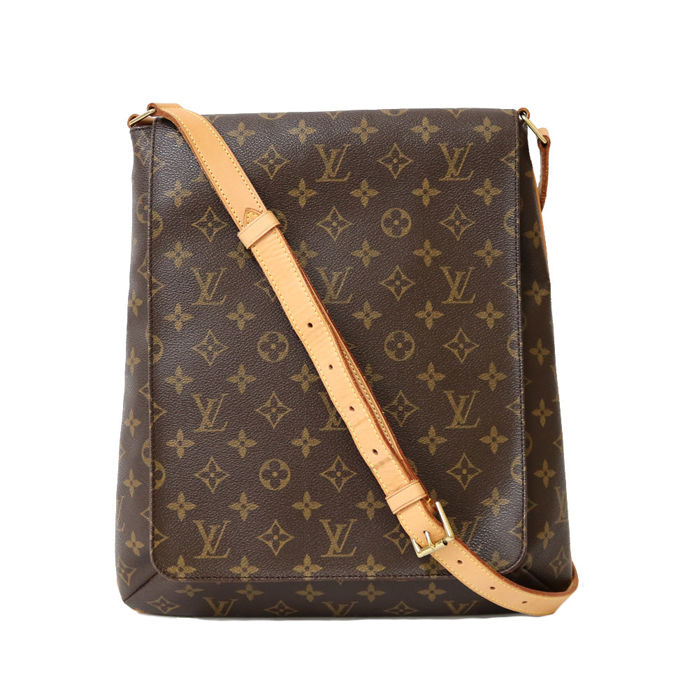 Louis Vuitton M tte Monogram Shoulder Bag Brown