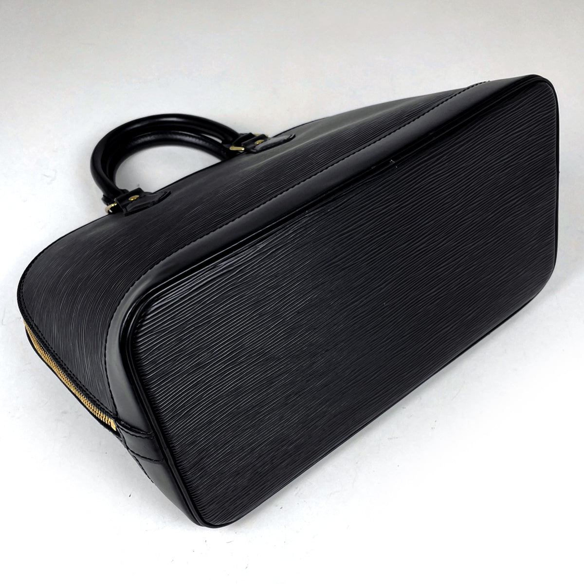 Louis Vuitton Alma Handbag Epi Noir Black