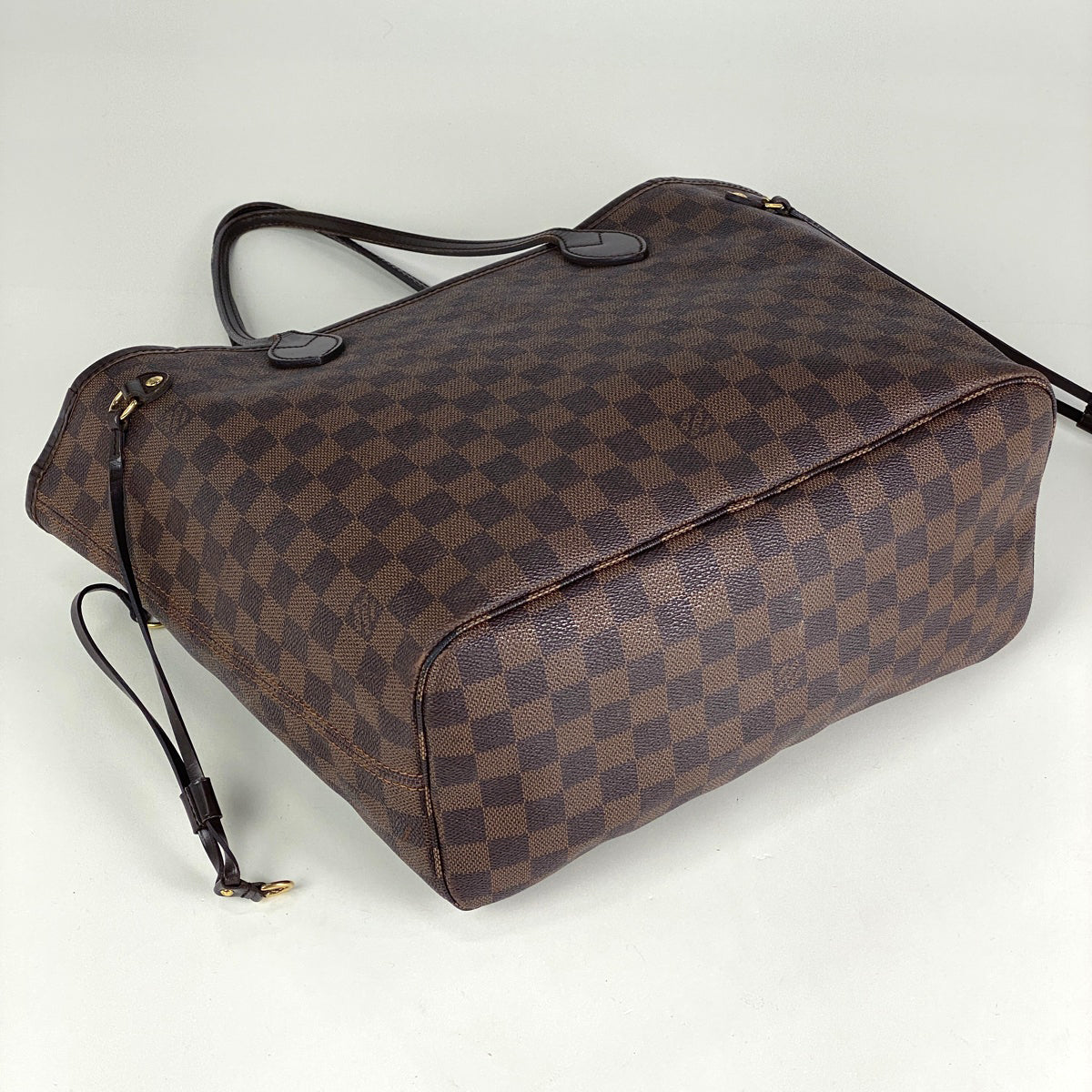Louis Vuitton Neverfull MM Shoulder Bag Damier Ebene