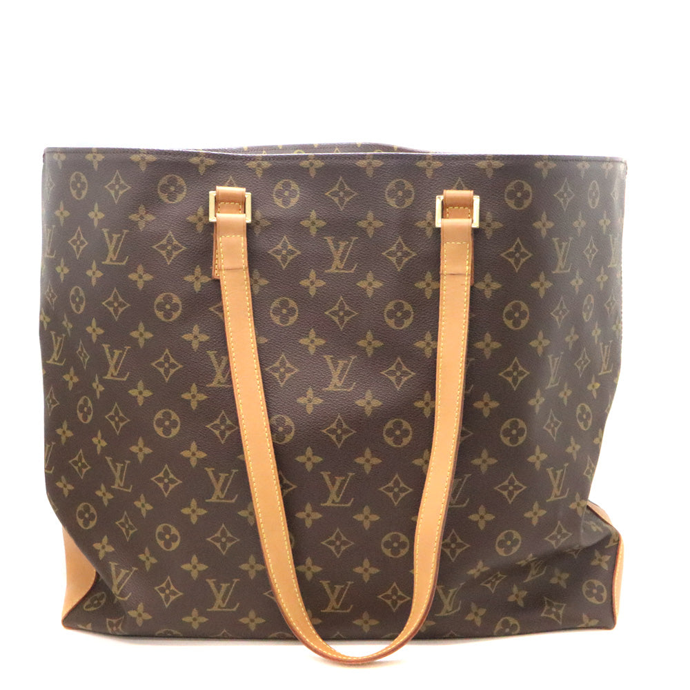 Louis Vuitton Cavalto Tote Bag Monogram Brown