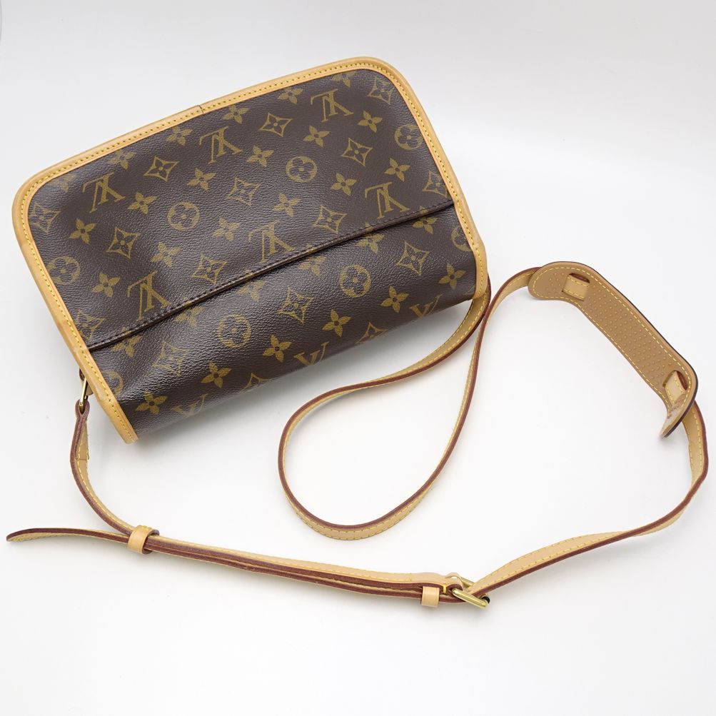 Louis Vuitton Monogram Sologne Brown Diagonal Shoulder Bag