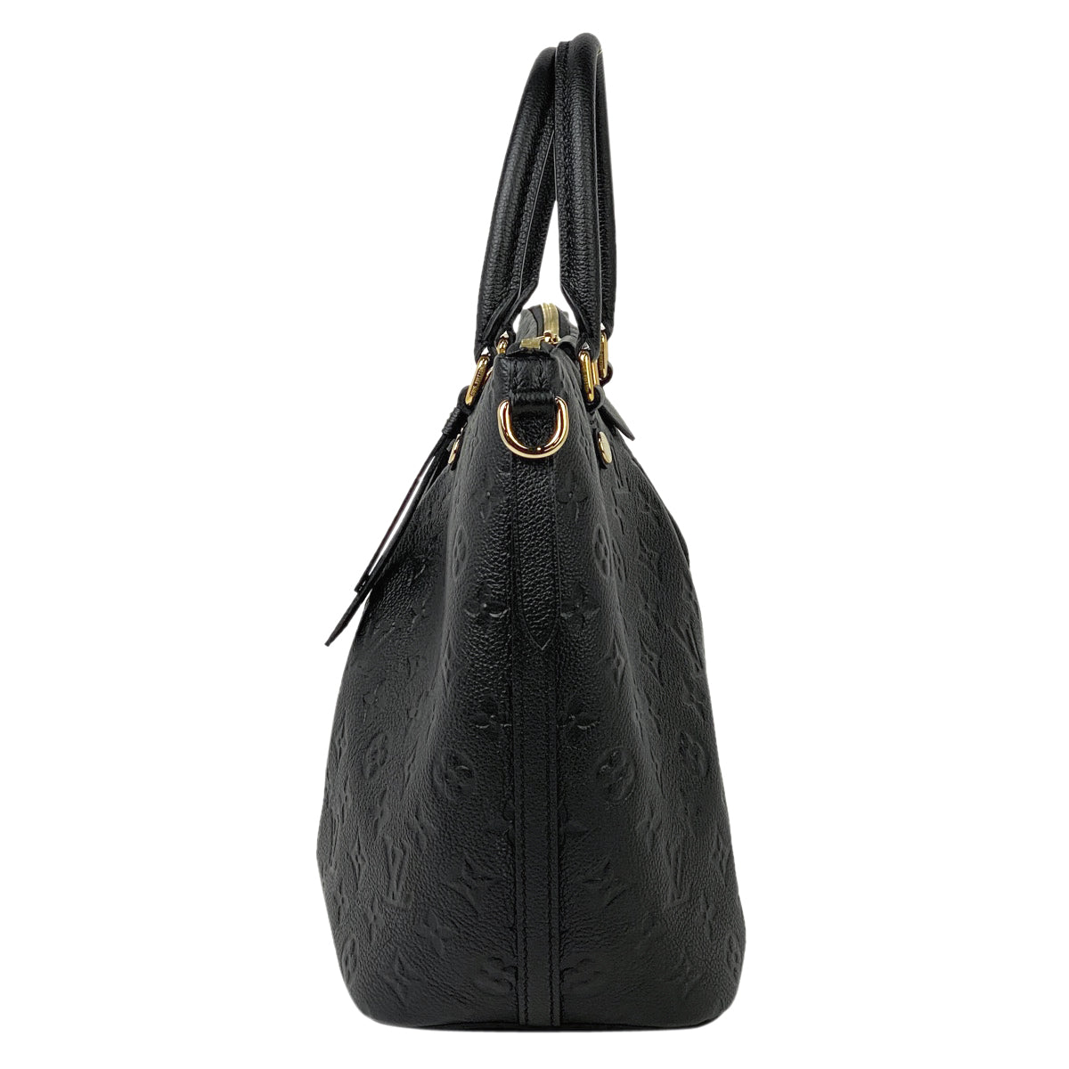 Louis Vuitton Mazarine MM Shoulder Bag Monogram Implant Noir Black