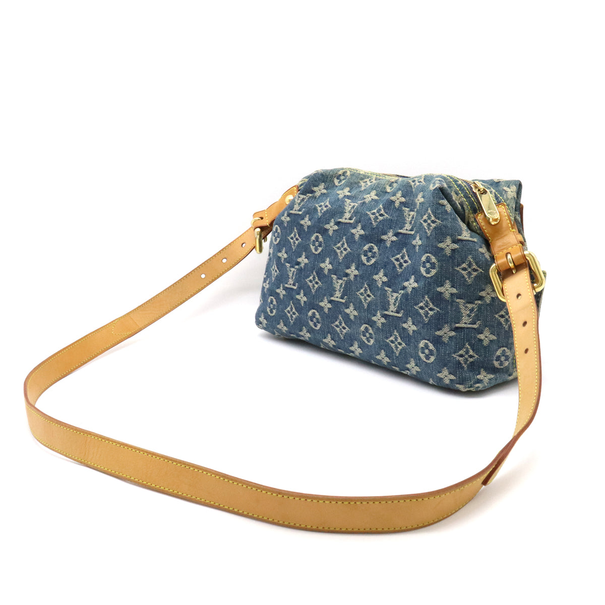 Louis Vuitton Monogram Denim Baggy PM Shoulder Bag