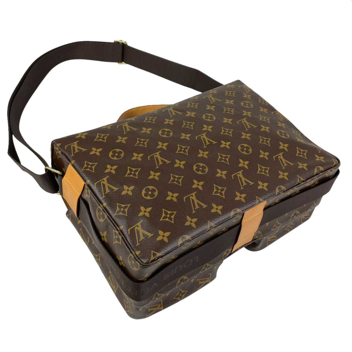 Louis Vuitton Broadway Shoulder Bag Monogram Brown
