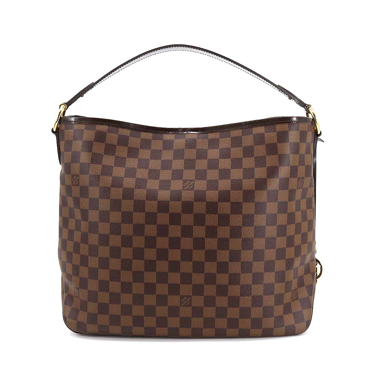 Louis Vuitton Damier Delightful MM Shoulder Bag Ebene