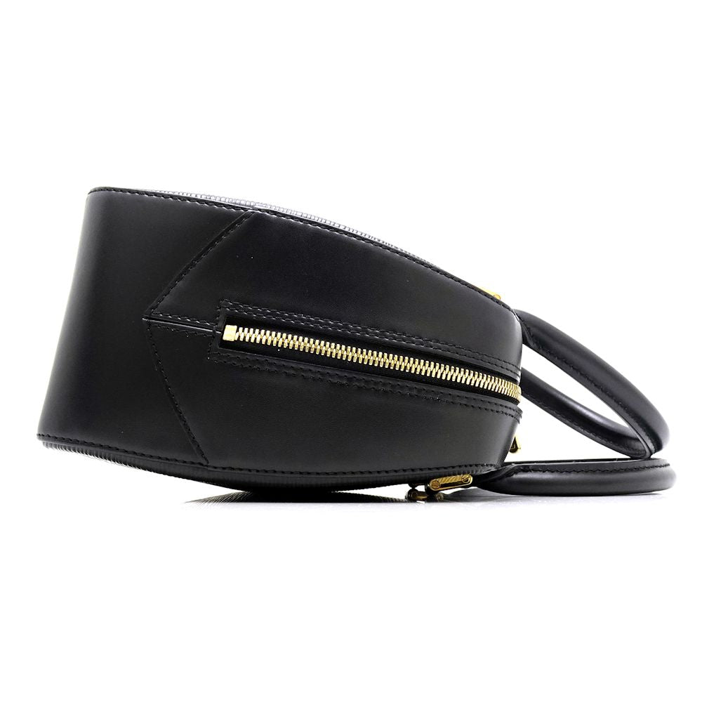 Louis Vuitton Epi Sablon Noir Handbag Black