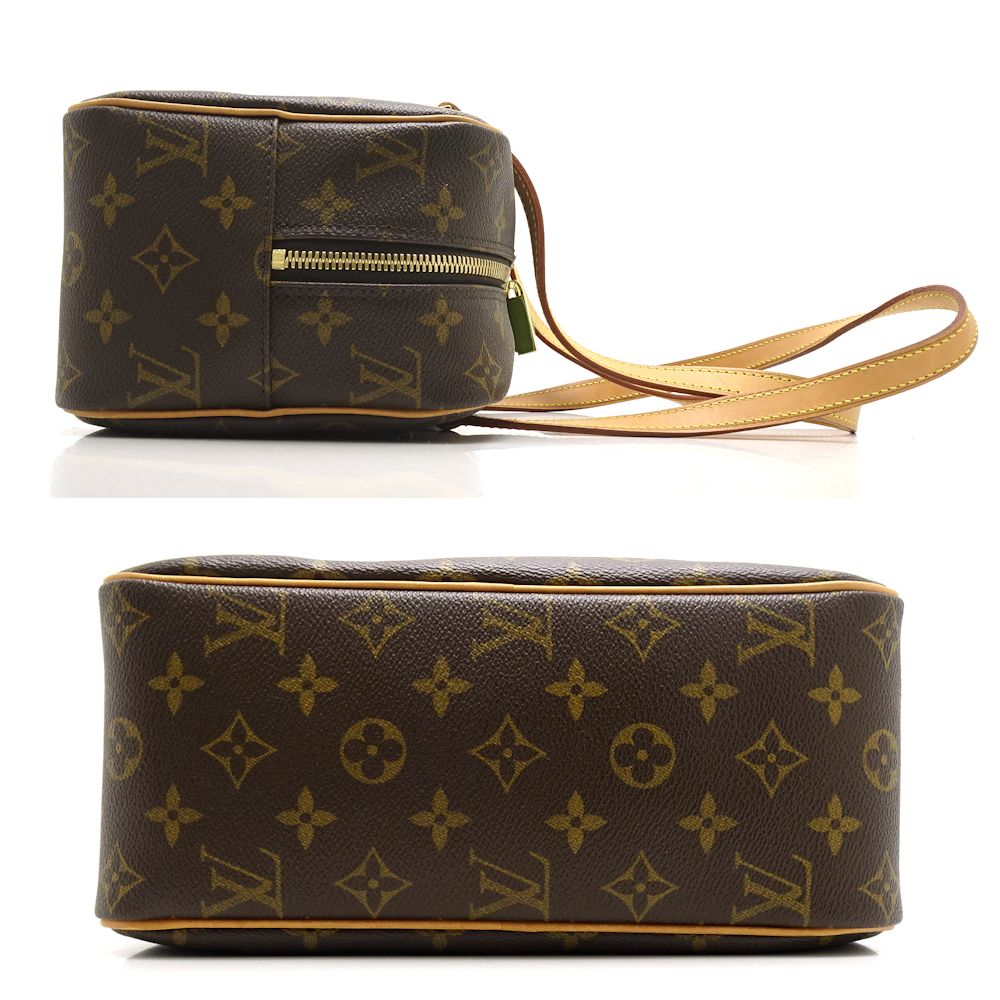 Louis Vuitton Monogram Cite MM Brown Shoulder Bag