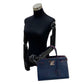 Louis Vuitton Twist Tote Epi Turnlock Leather Navy