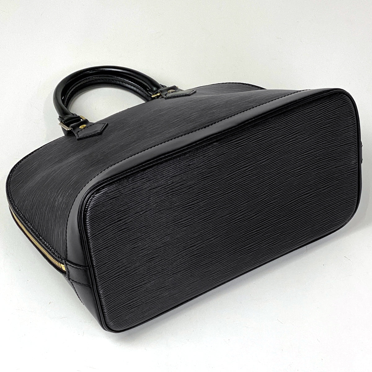 Louis Vuitton Alma Handbag Epi Noir Black
