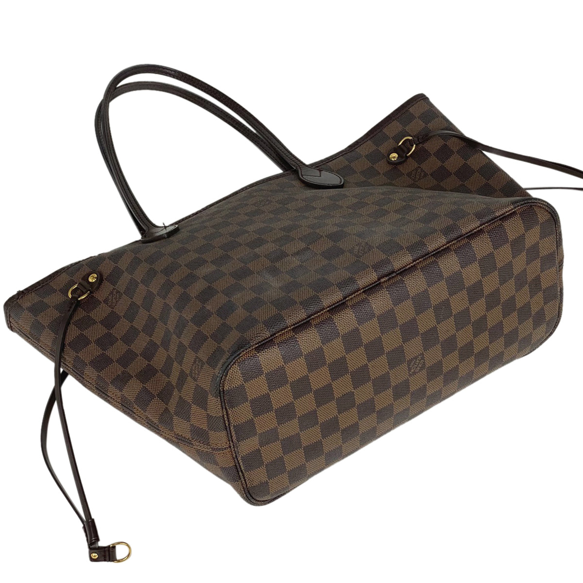 Louis Vuitton Neverfull MM Shoulder Bag Tote Bag Damier Brown