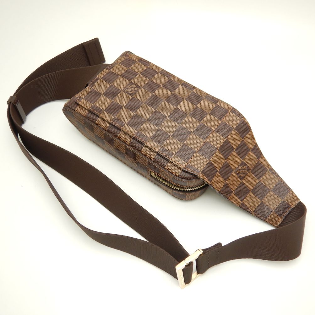 Louis Vuitton Damier Jeronimos Ebene Body Bag Brown