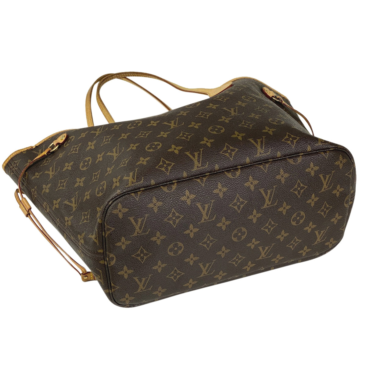 Louis Vuitton Neverfull MM Shoulder Bag Monogram Brown