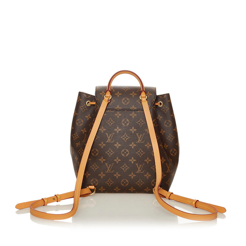 Louis Vuitton Monogram Monsouris PM Rucksack Backpack Brown