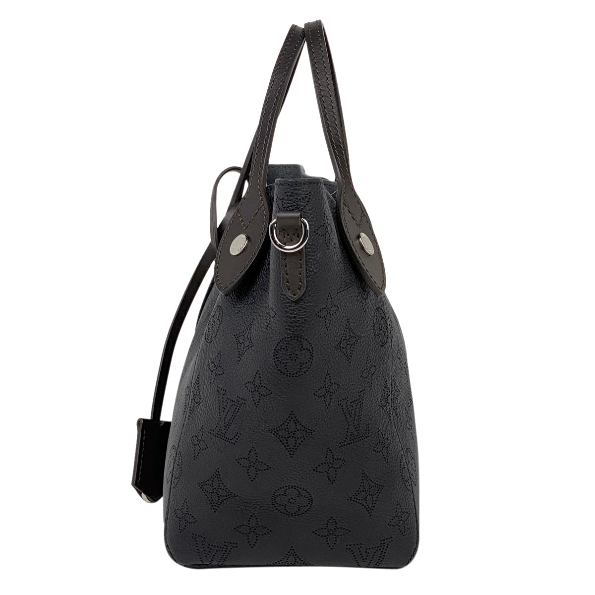Louis Vuitton Hina PM Shoulder Bag Monogram Mahina Black