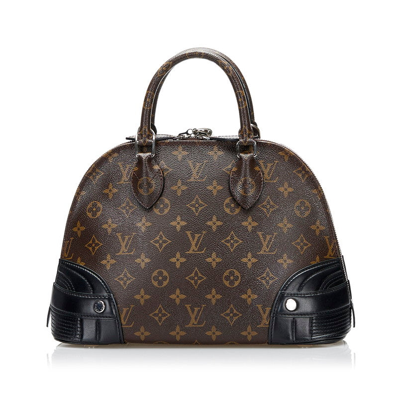 Louis Vuitton Monogram Shiny Alma PM Handbag Brown