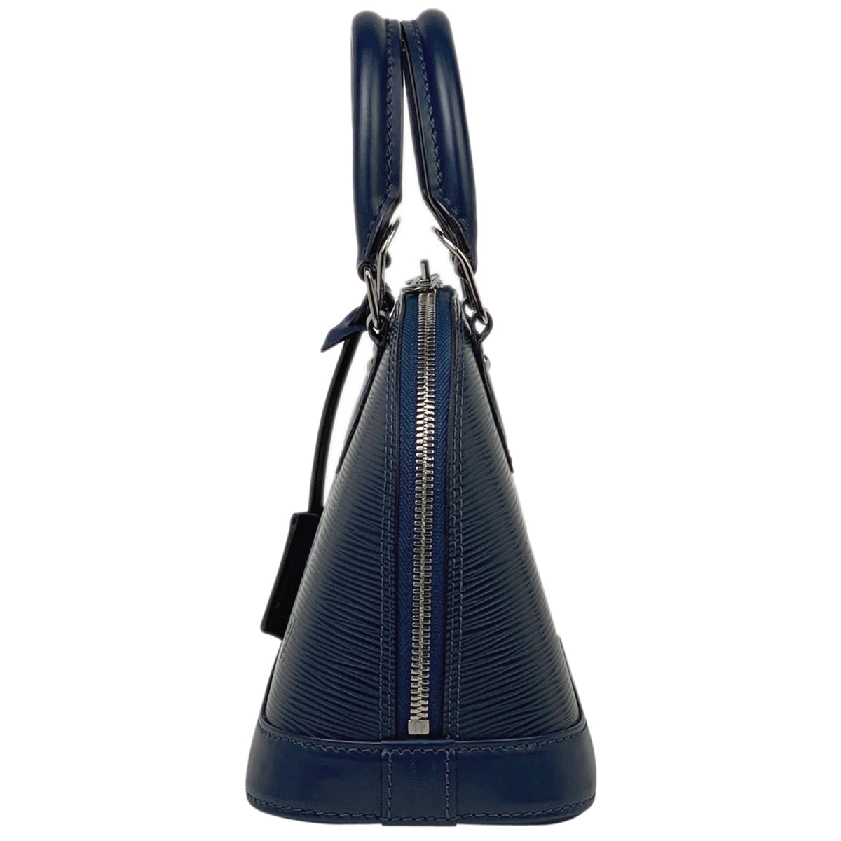Louis Vuitton Alma BB Shoulder Bag Epi Andigo Blue