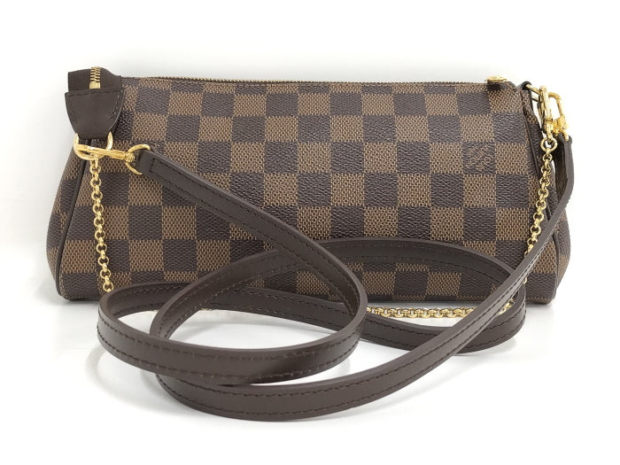 Louis Vuitton Eva 2way Shoulder Bag Damier Ebene