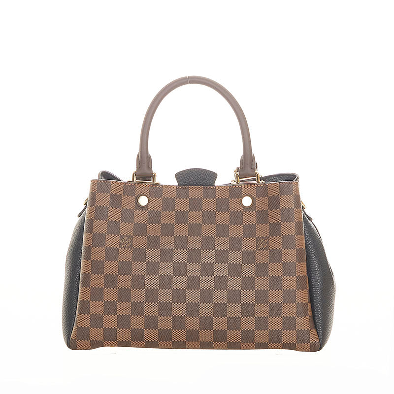 Louis Vuitton Damier Brittany Handbag Shoulder Bag Brown Black