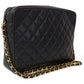 Chanel Matelasse Chain Shoulder Bag Black