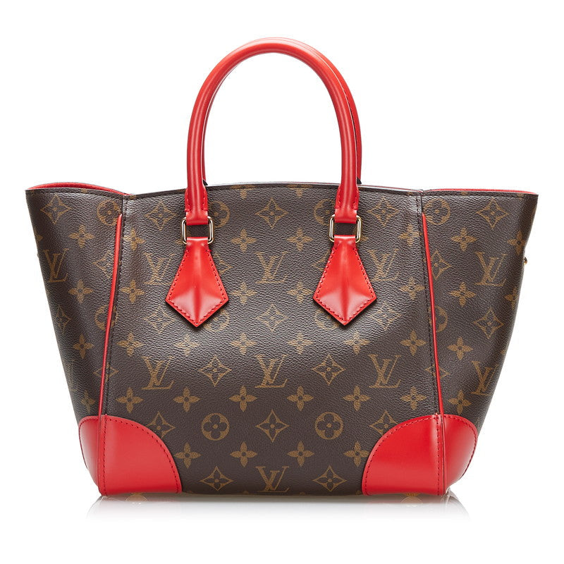 Louis Vuitton Phoenix PM Handbag Shoulder Bag Brown Red