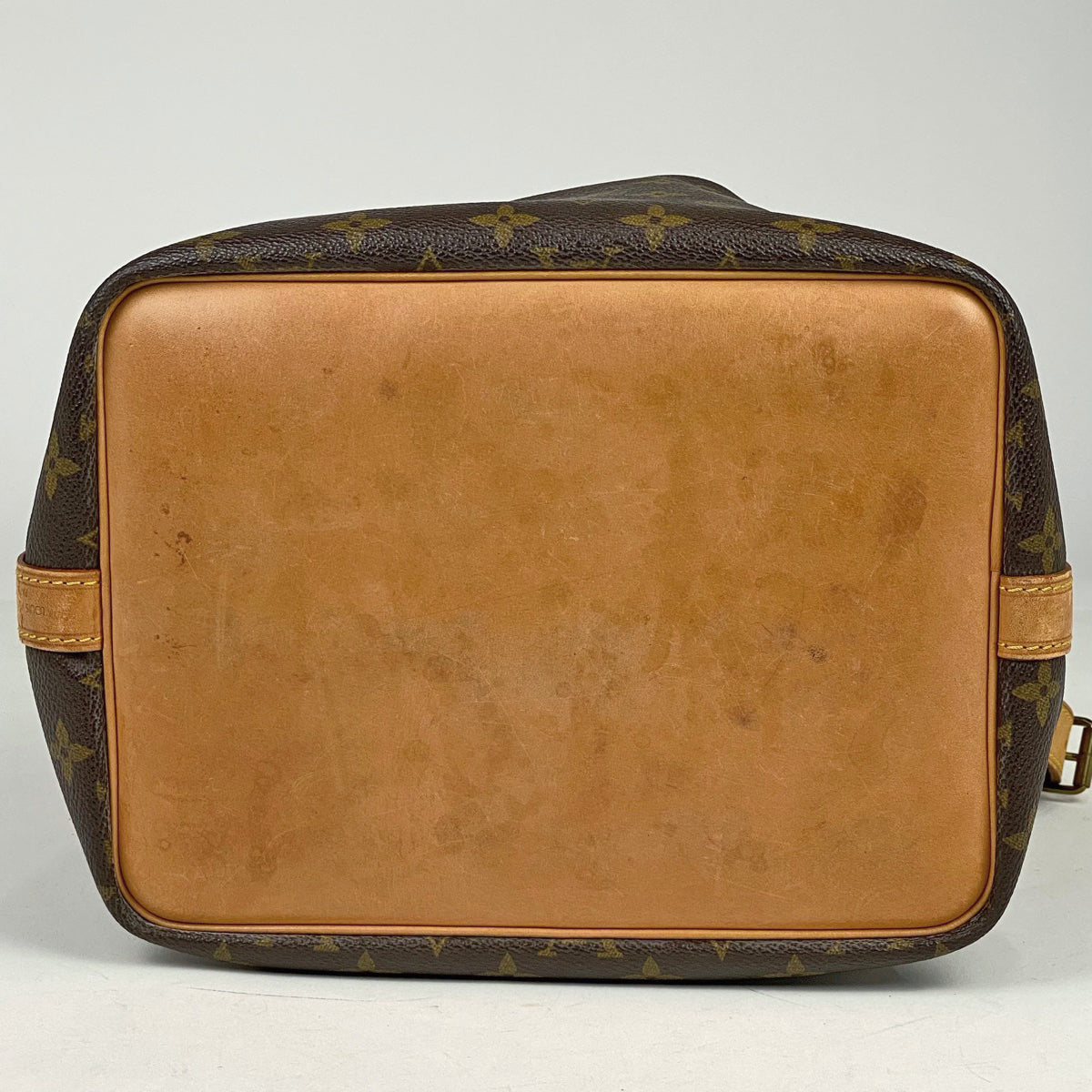 Louis Vuitton Petite Noe Drawstring Shoulder Bag Monogram Brown