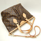 Louis Vuitton Monogram Palermo PM Brown 2WAY Tote Bag