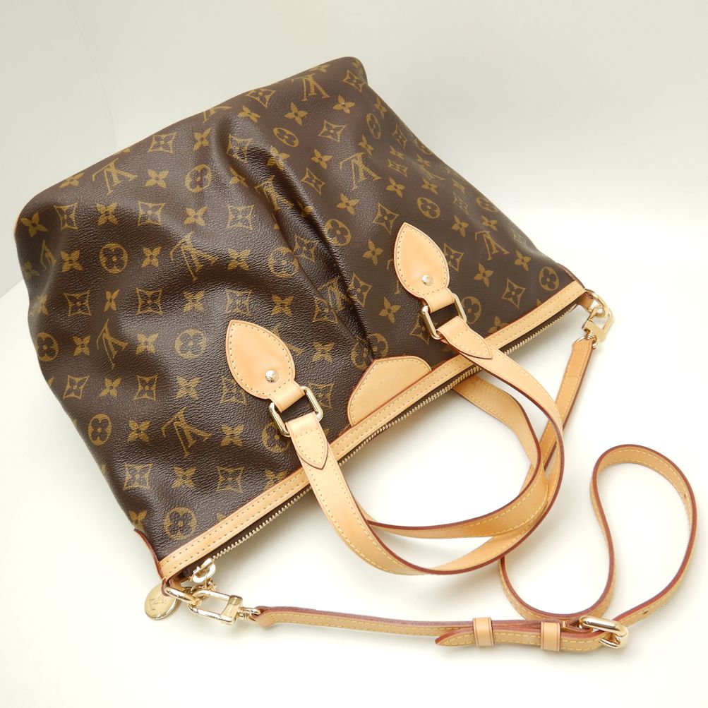 Louis Vuitton Monogram Palermo PM Brown 2WAY Tote Bag