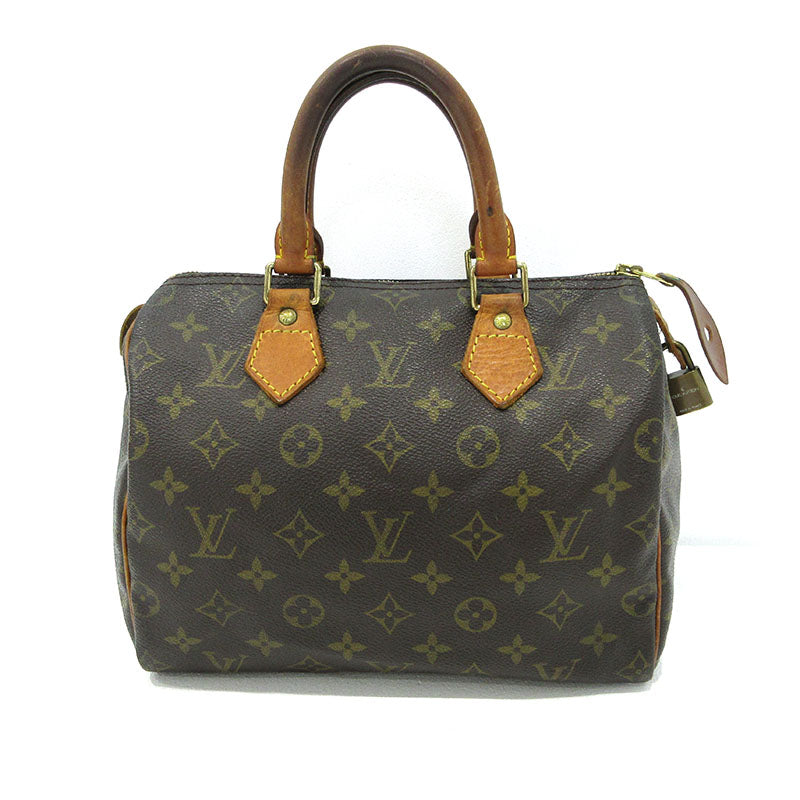 Louis Vuitton Monogram Speedy 25 Handbag Boston Bag