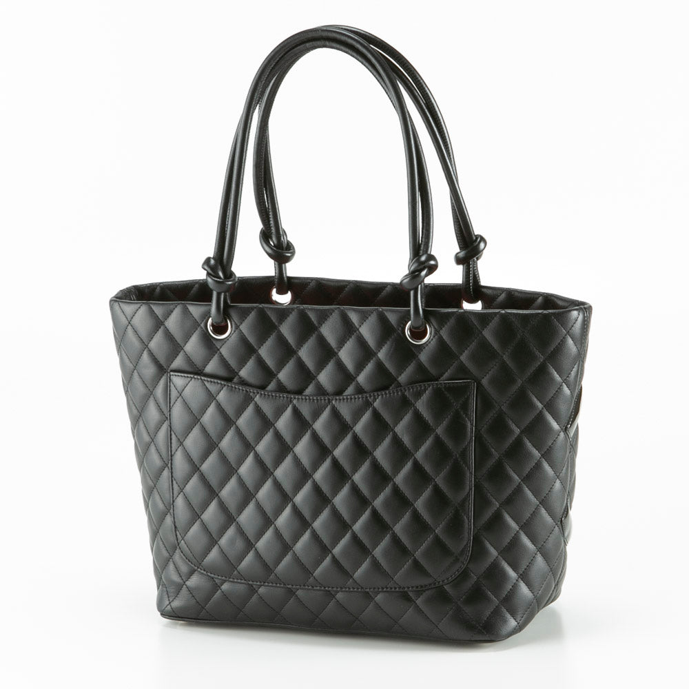 Chanel Cambon Large Tote Bag Black