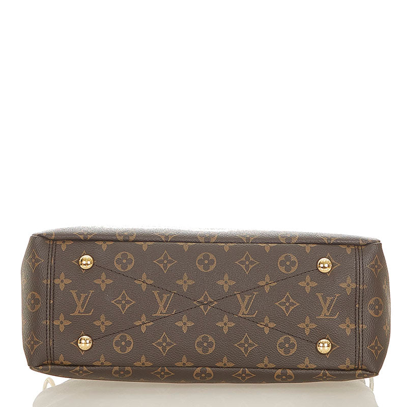 Louis Vuitton Monogram Pallas Shoulder Bag Brown