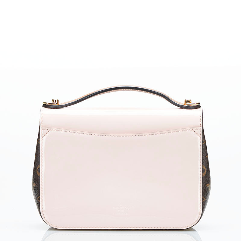 Louis Vuitton Cherry Wood BB Shoulder Bag Rose Valerine Pink Brown