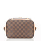 Louis Vuitton Damier Shoulder Bag Brown Pink