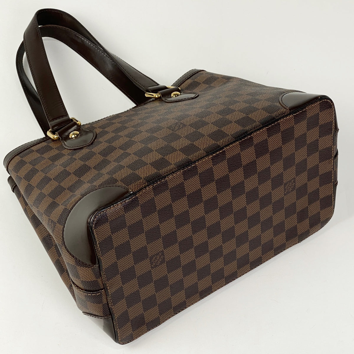 Louis Vuitton Hampstead PM Shoulder Bag Tote Bag Damier Brown