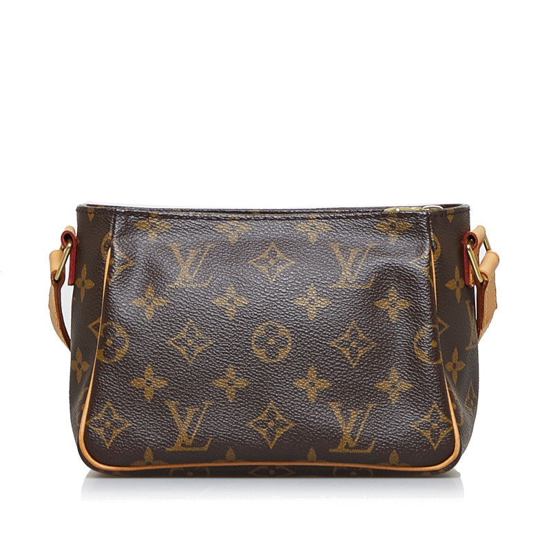 Louis Vuitton Vivacite PM Crossbody Shoulder Bag Brown