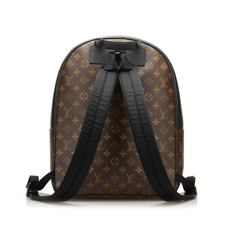 Louis Vuitton Monogram Macassar Josh Rucksack Backpack Brown