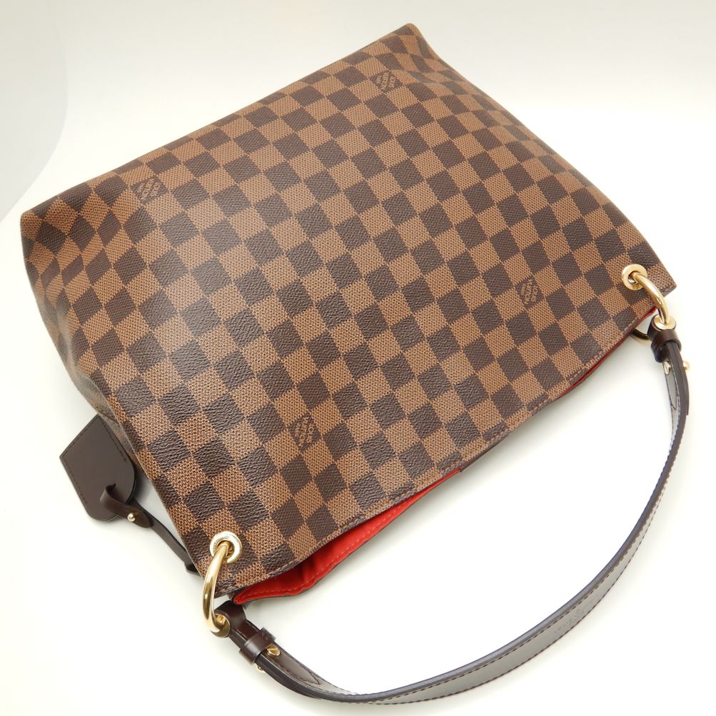 Louis Vuitton Damier Graceful PM Ebene Tote Bag