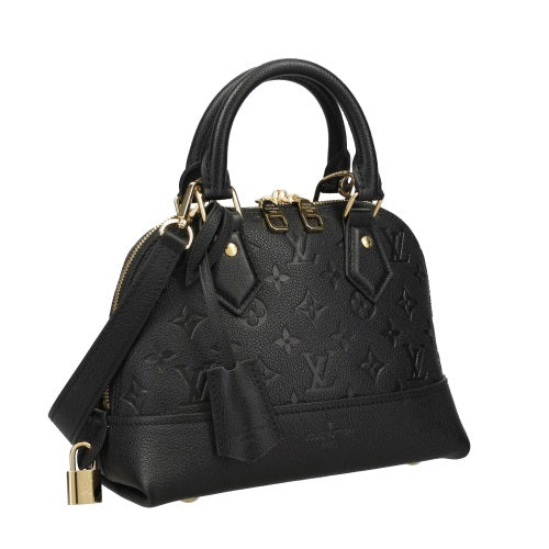 Louis Vuitton Handbag Monogram Implant Neo Alma BB Noir